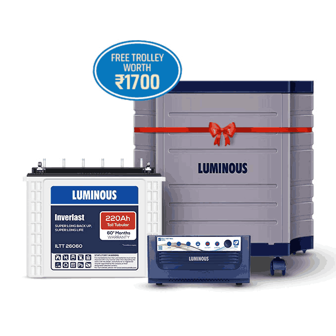 Combo - Eco Volt Neo 1550 with ILTT 26060  | Luminous