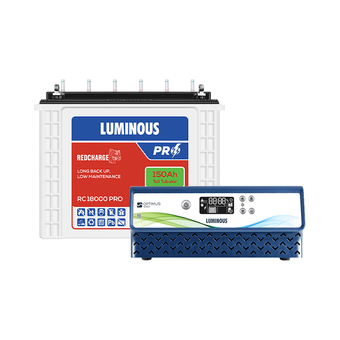 Combo - Optimus 1250 with RC 18000 PRO|Luminous