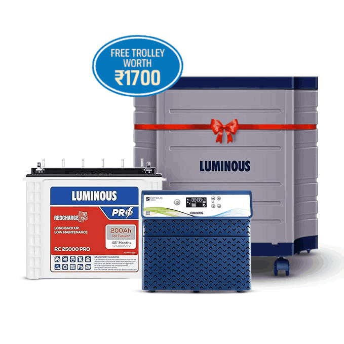 Combo - Optimus 2800 with RC 25000 PRO|Luminous