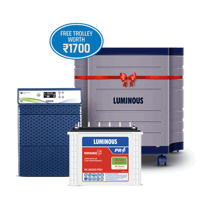 Combo - Optimus 3800 with RC 18000 PRO| Luminous